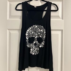 Skull tank top